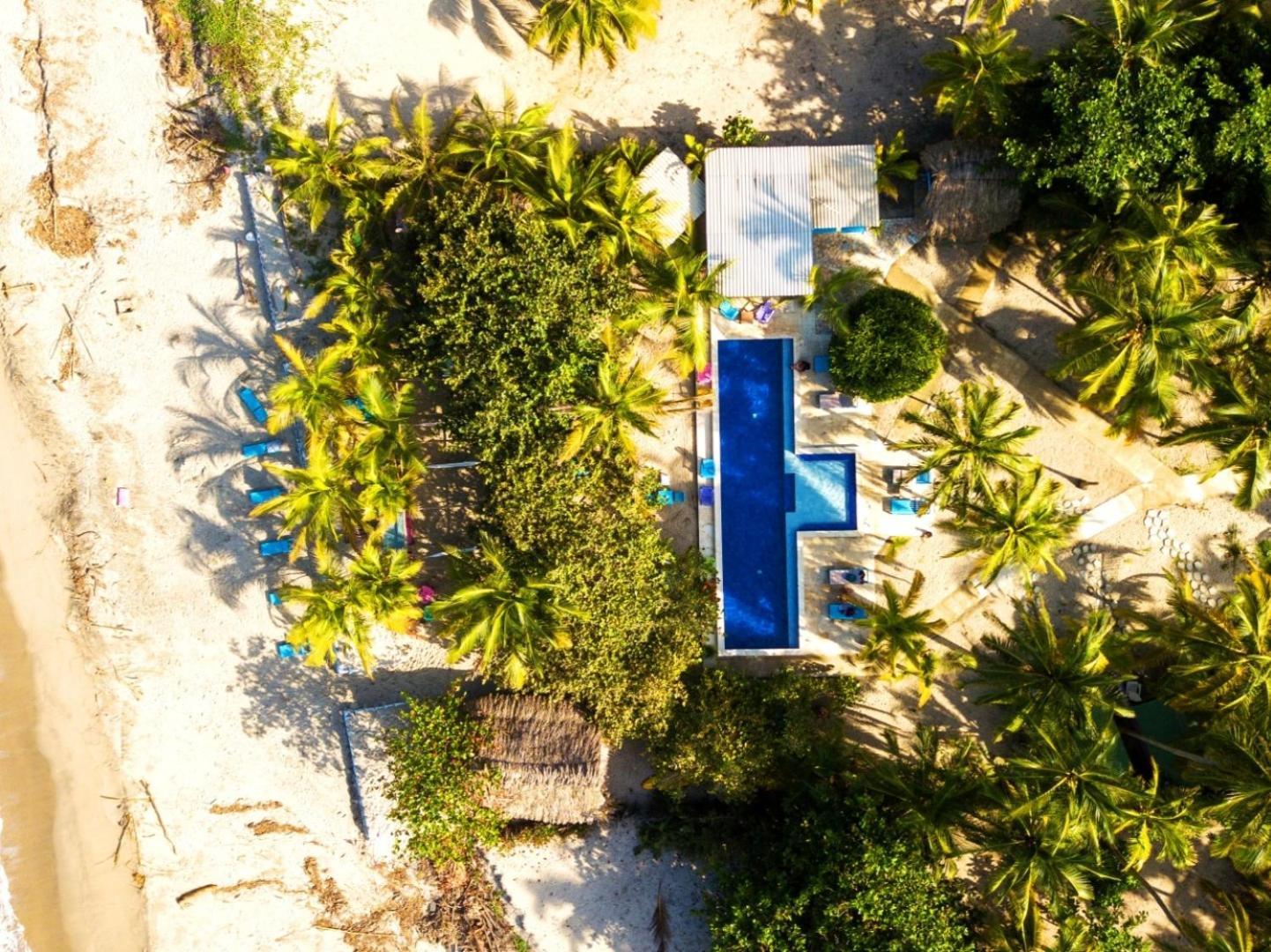 Blue Mango Beach Hotel Guachaca Exterior foto